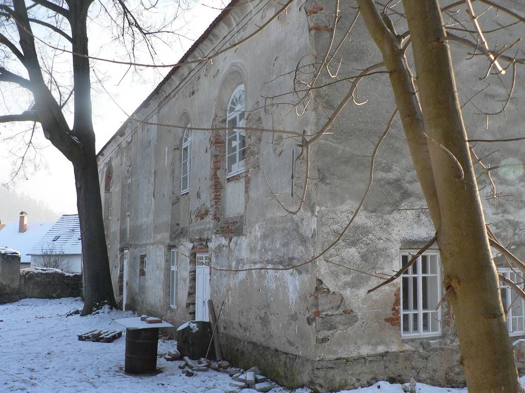 Synagoga před rekonstrukcí 