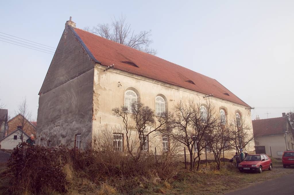 Synagoga ve Čkyni před rekonstrukcí